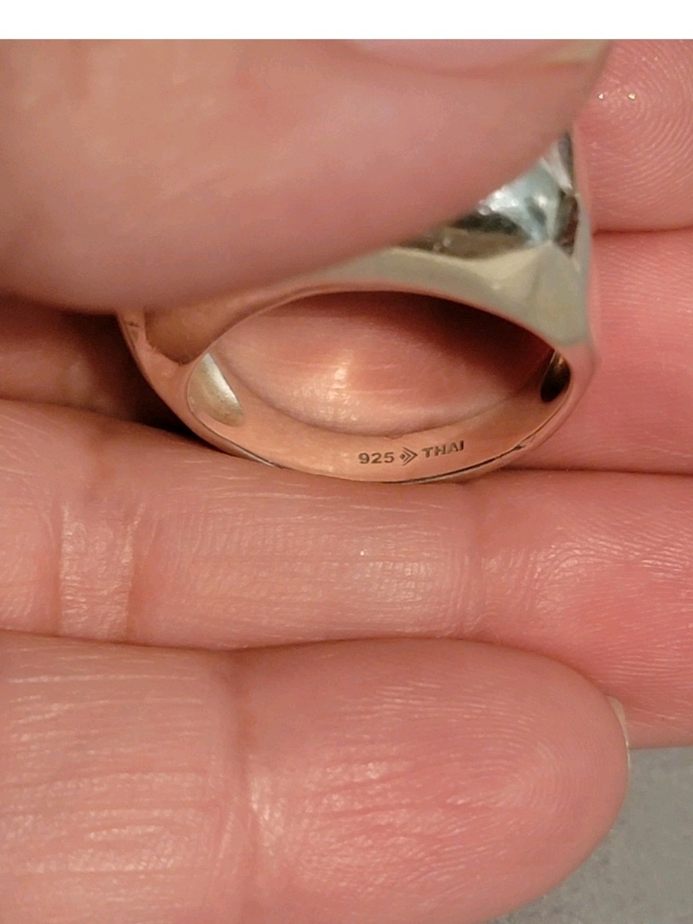 Silpada Hammered Dome Sterling Silver 925 Ring Size 10 - Picture 5 of 8